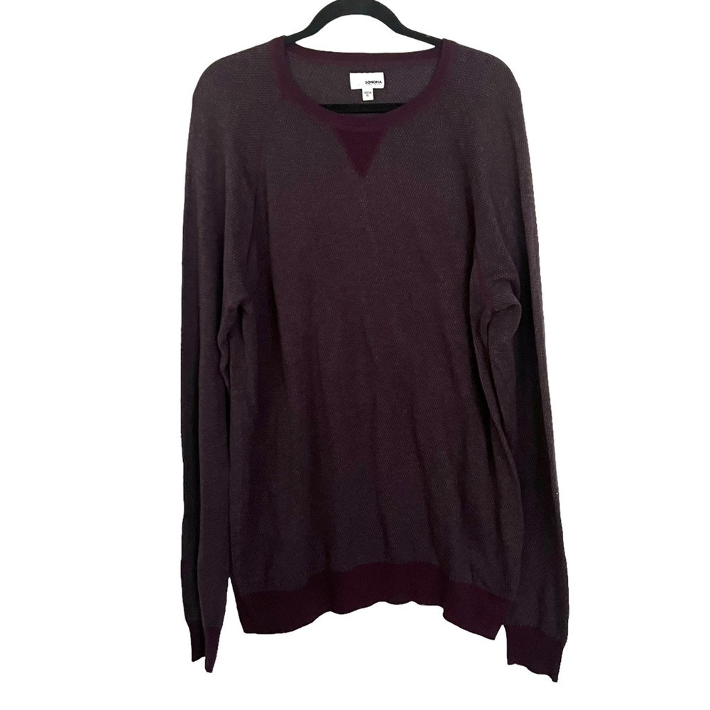 Sonoma Purple Burgundy Sweater XL